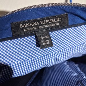 Banana Republic men's dress pants grey
